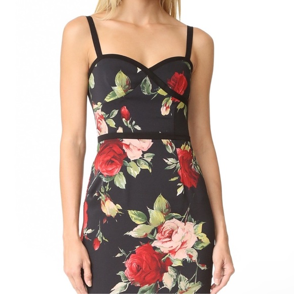 New Black Halo Daria Sheath Dress size 0 - Picture 4 of 9